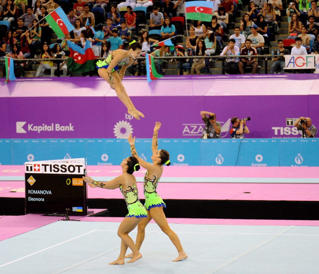 Baku 2015: Gymnastics Acrobatic Group All-Around Final kicks off (PHOTO)