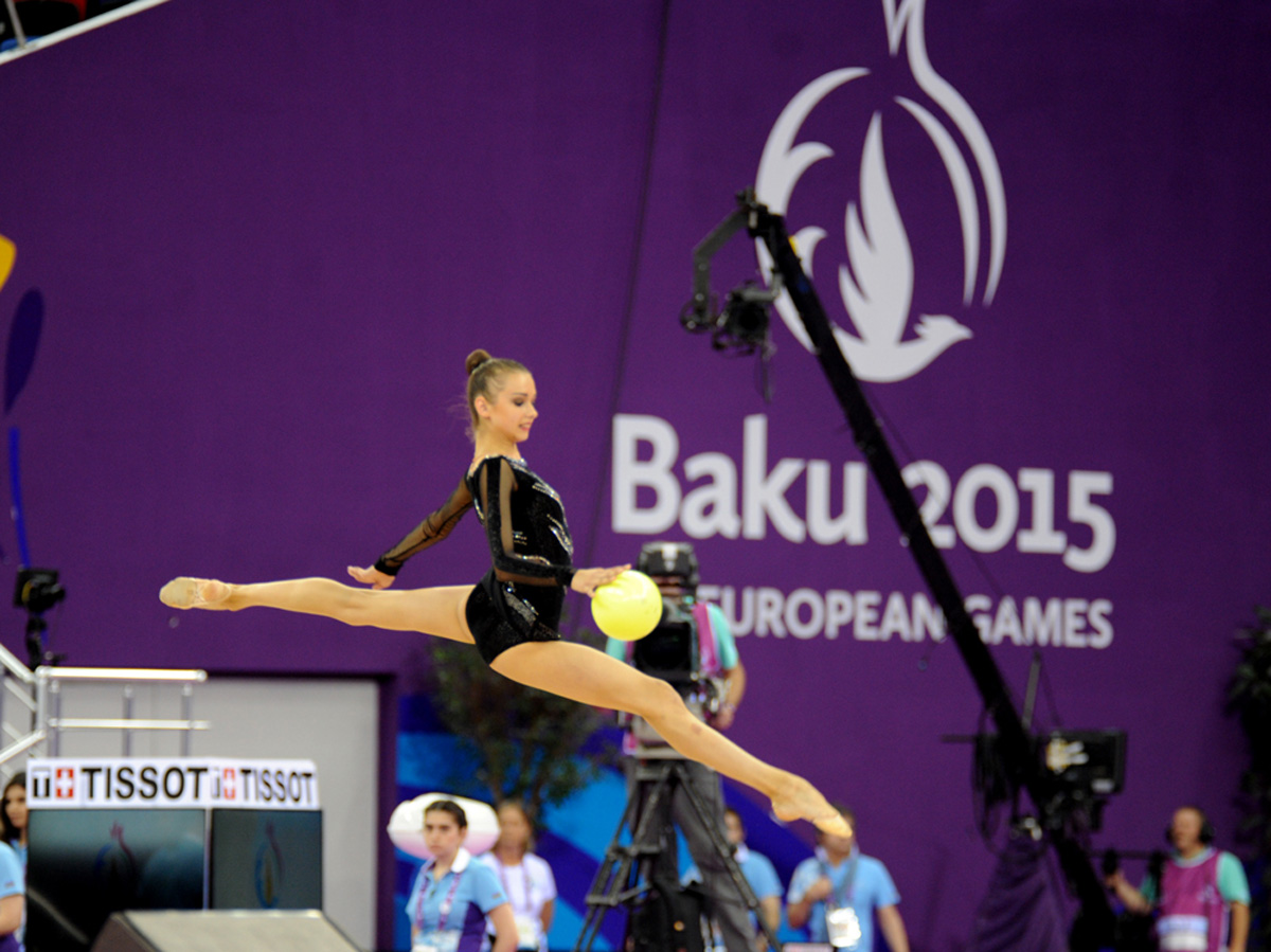Baku 2015: Qualifications for rhythmic gymnastics held