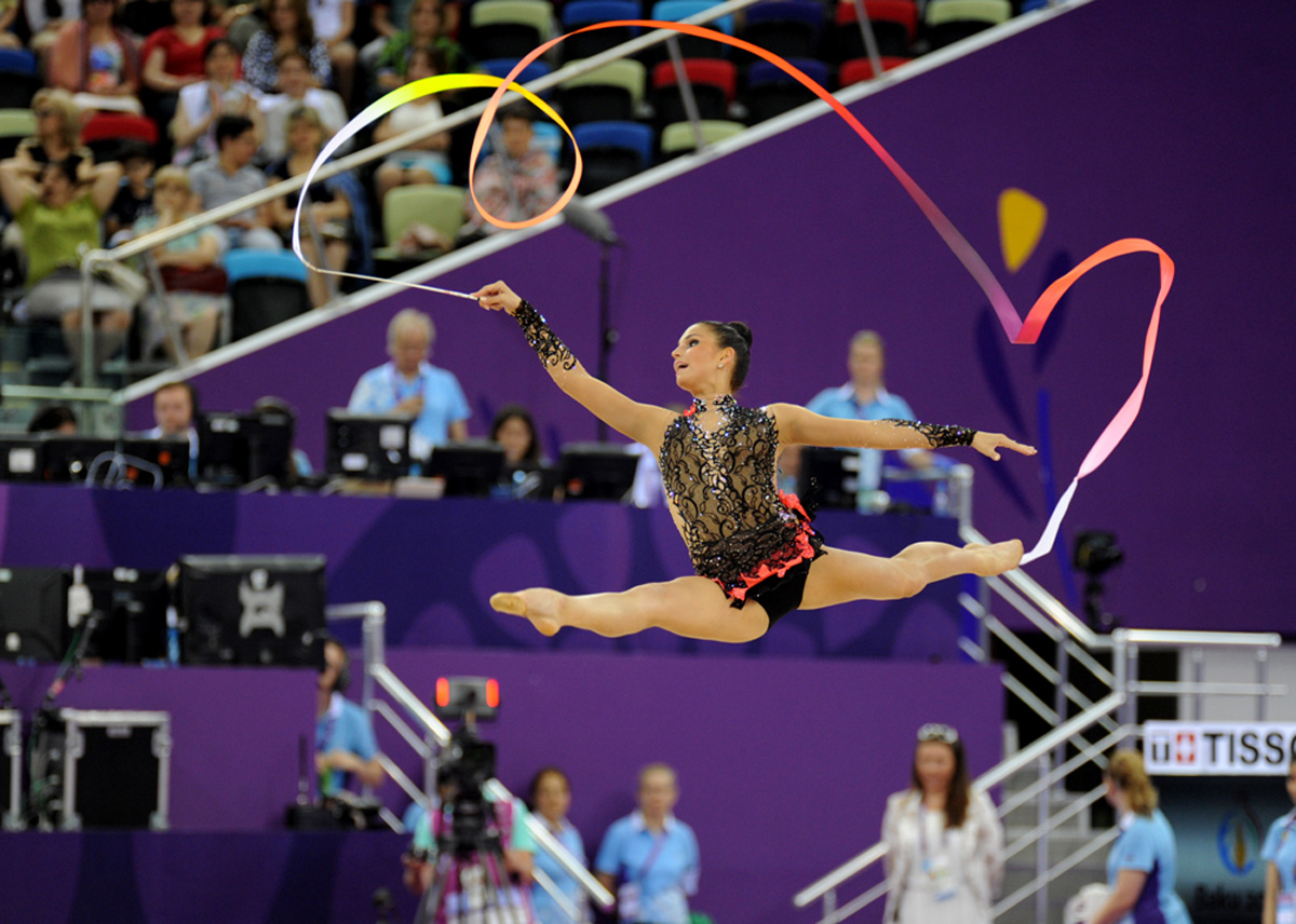 Baku 2015: Qualifications for rhythmic gymnastics held