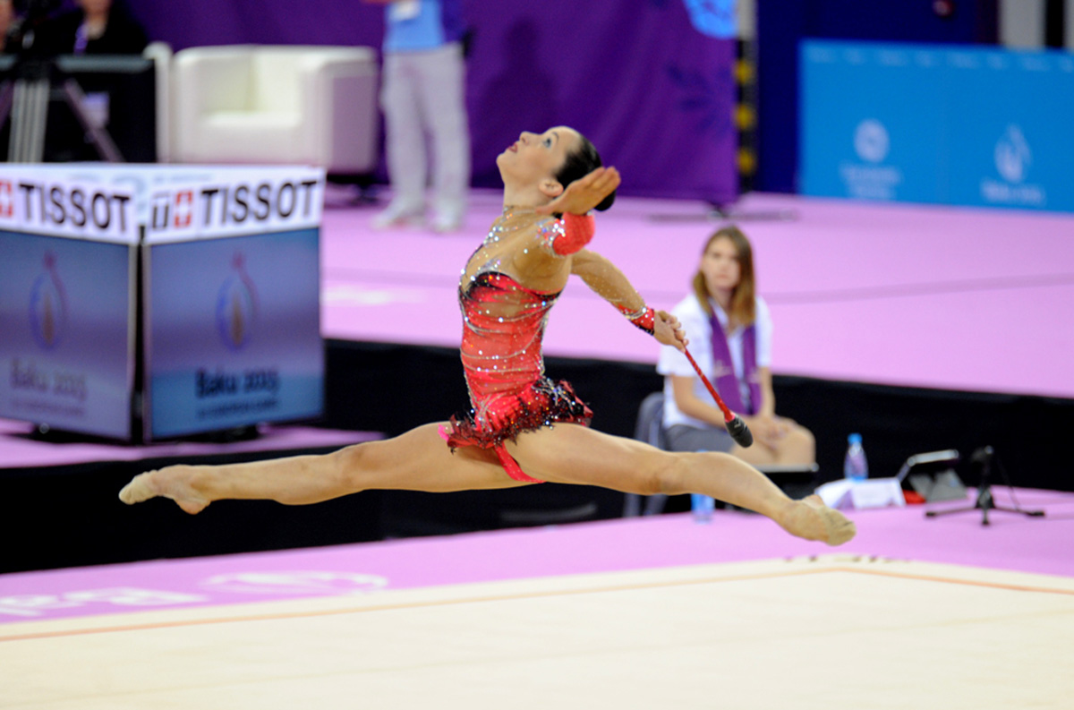 Baku 2015: Qualifications for rhythmic gymnastics held