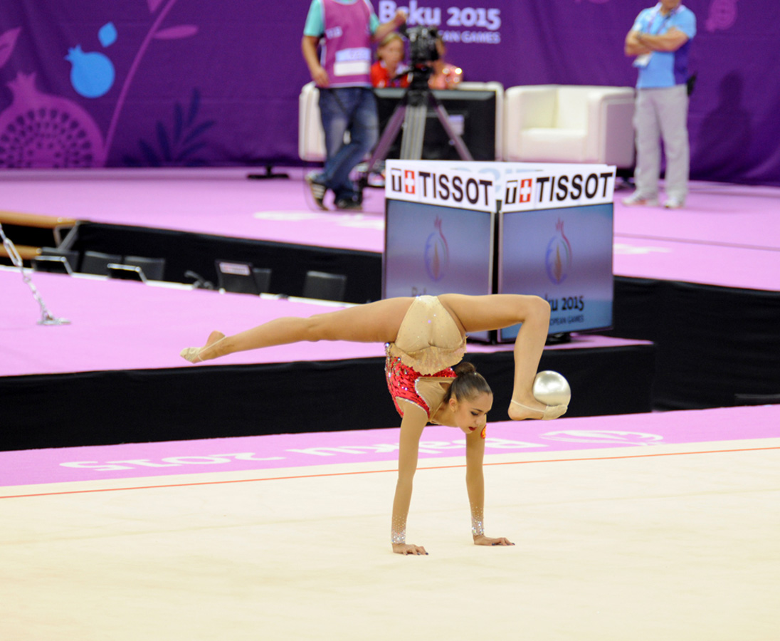 Baku 2015: Qualifications for rhythmic gymnastics held