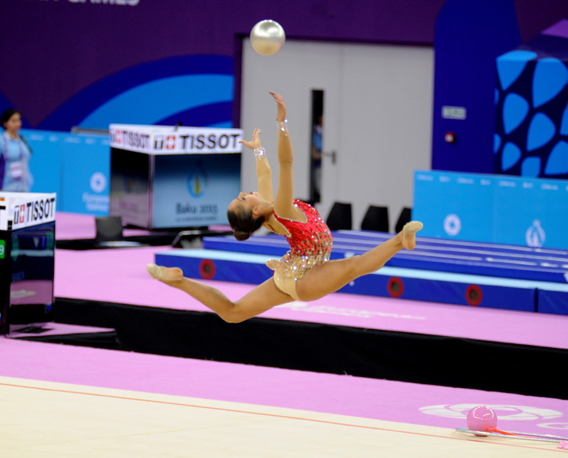Baku 2015: Qualifications for rhythmic gymnastics held