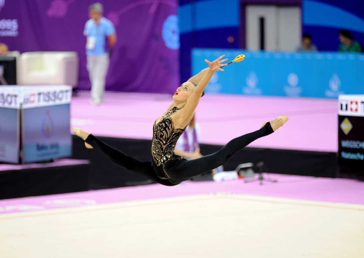 Baku 2015: Qualifications for rhythmic gymnastics held