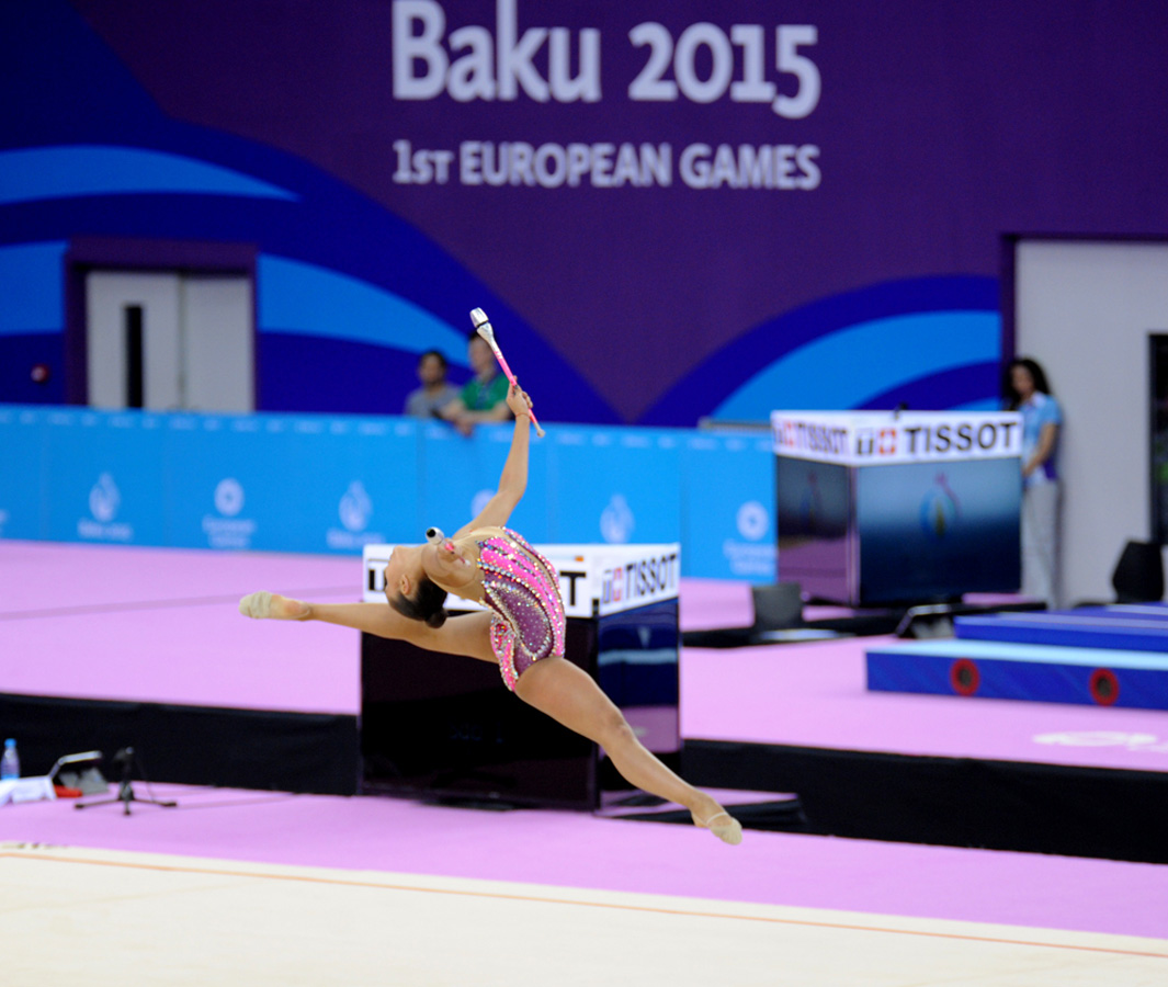 Baku 2015: Qualifications for rhythmic gymnastics held