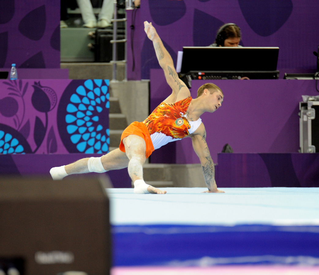 Azerbaijani gymnasts’ success at Baku 2015 (PHOTO)