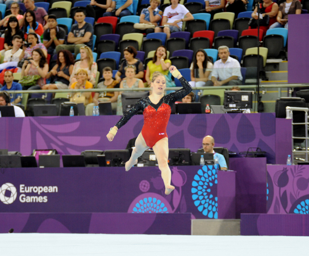 Azerbaijani gymnasts’ success at Baku 2015 (PHOTO)
