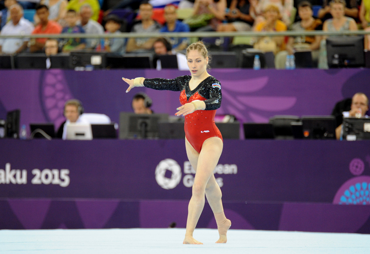 Azerbaijani gymnasts’ success at Baku 2015 (PHOTO)