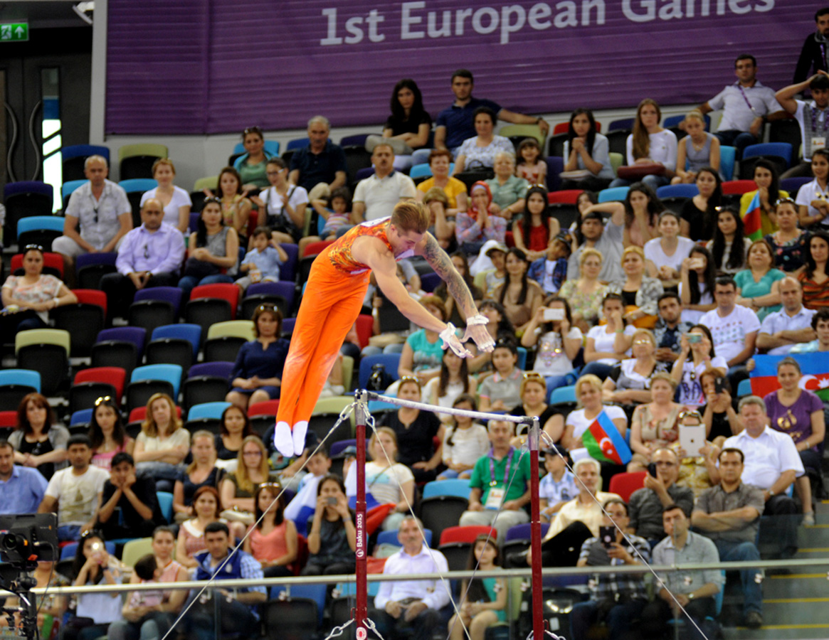 Azerbaijani gymnasts’ success at Baku 2015 (PHOTO)