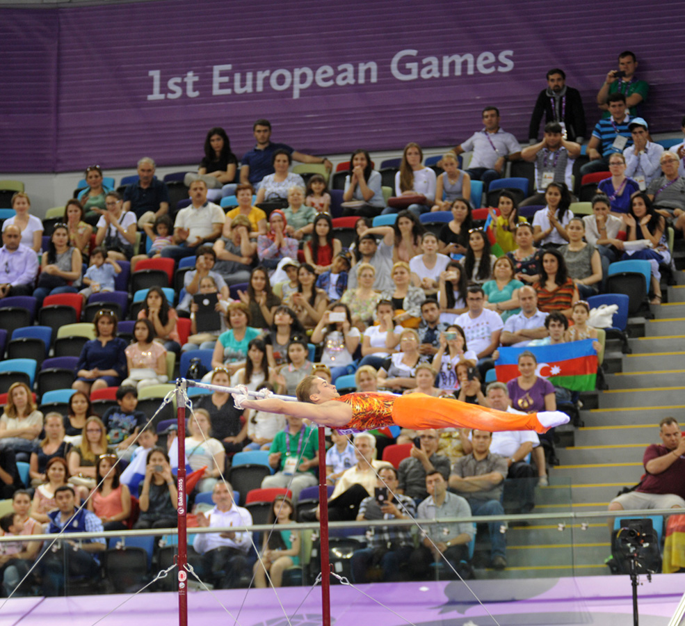Azerbaijani gymnasts’ success at Baku 2015 (PHOTO)