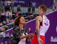 Прошла церемония награждения победителей по спортивной гимнастике на Евроиграх (ФОТО,ВИДЕО)