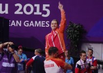 Прошла церемония награждения победителей по спортивной гимнастике на Евроиграх (ФОТО,ВИДЕО)