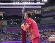 Прошла церемония награждения победителей по спортивной гимнастике на Евроиграх (ФОТО,ВИДЕО)