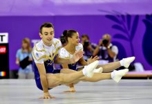 В рамках Евроигр стартовал финал соревнований по аэробике (ФОТО)