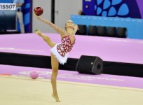 Российская гимнастка Яна Кудрявцева завоевала "золото" Евроигр (ФОТО)