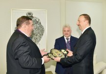 Решением Исполкома Международной федерации самбо Президенту Азербайджана вручен Чемпионский пояс в самбо (ФОТО)
