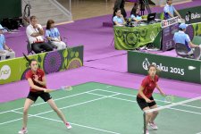 Badminton events continue at Baku 2015 (PHOTO)