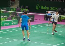 Badminton events continue at Baku 2015 (PHOTO)