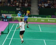 Badminton events continue at Baku 2015 (PHOTO)