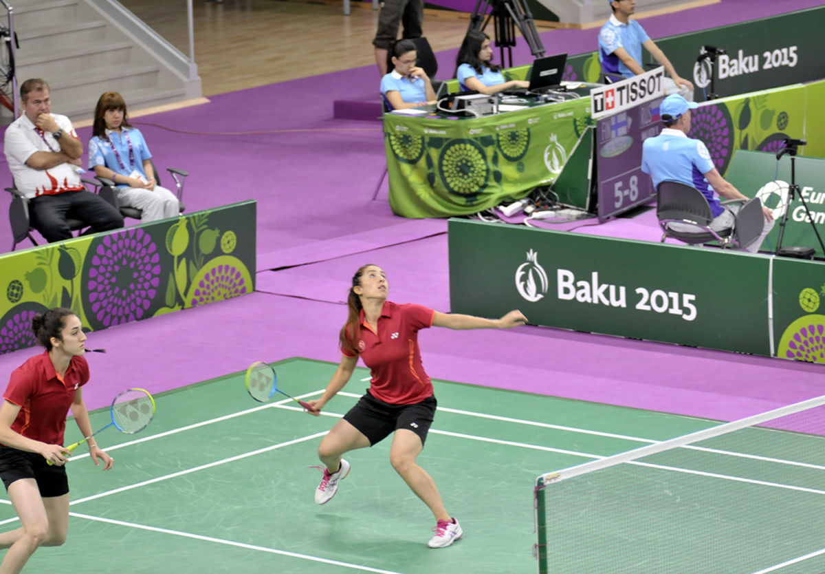 Badminton events continue at Baku 2015 (PHOTO)