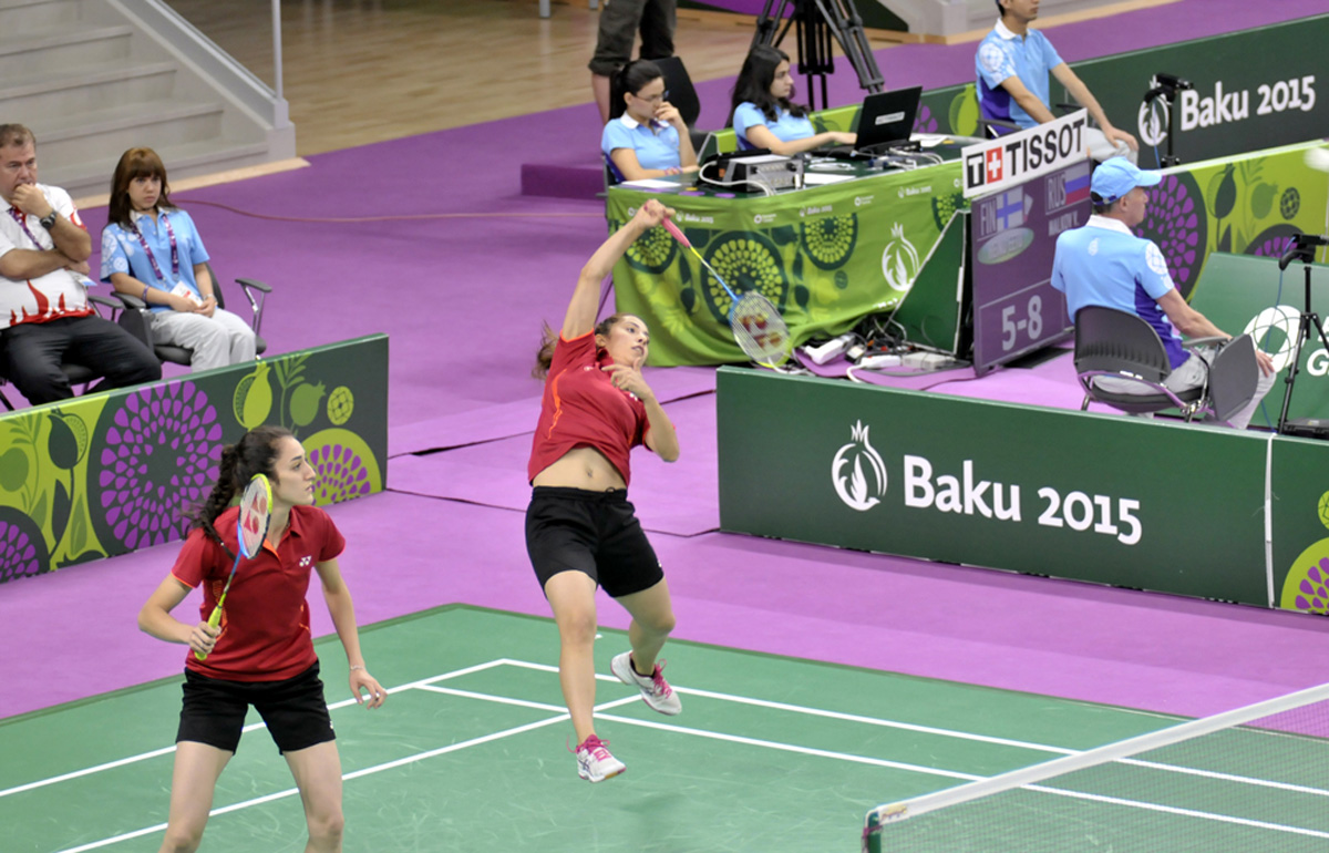 Badminton events continue at Baku 2015 (PHOTO)