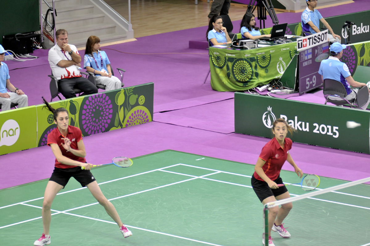 Badminton events continue at Baku 2015 (PHOTO)