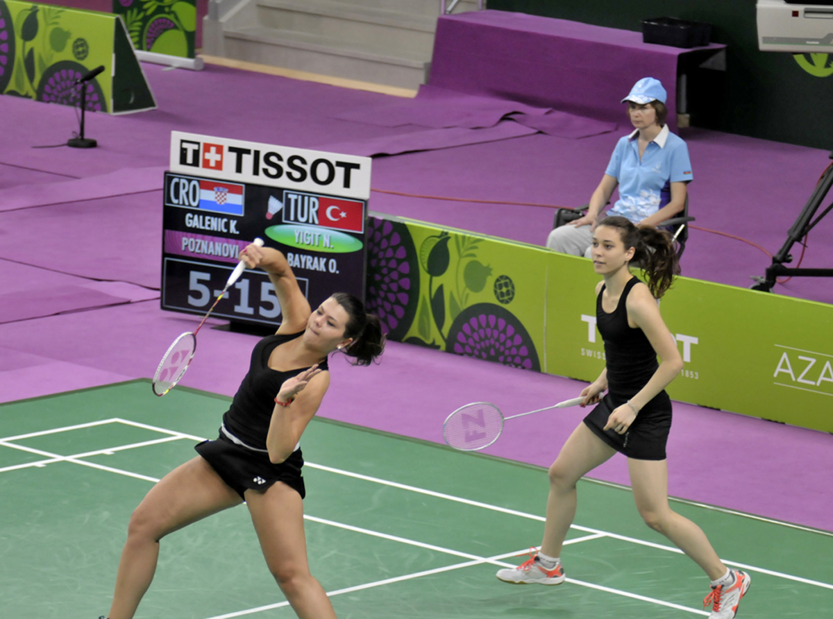 Badminton events continue at Baku 2015 (PHOTO)