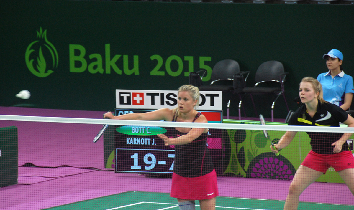 Badminton events continue at Baku 2015 (PHOTO)