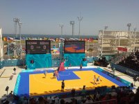 Azerbaijan’s basketball players advance to 1/4 finals at Baku 2015 (PHOTO)