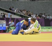 Третий азербайджанский дзюдоист вышел в 1/8 финала соревнований Евроигр (ФОТО)