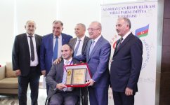 В Баку прошла церемония чествования паралимпийцев - медалистов Евроигр (ФОТО)