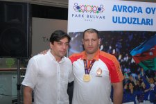 Медалисты Евроигр: "Спасибо за эту встречу..." (ФОТО)