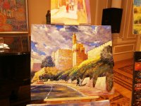 Азербайджанскому музею подарены картины израильских художников (ФОТО)