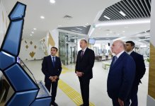Президент Азербайджана принял участие в открытии очередного Центра Службы “ASAN“ в Баку