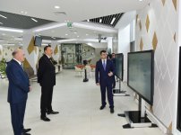 Президент Азербайджана принял участие в открытии очередного Центра Службы “ASAN“ в Баку