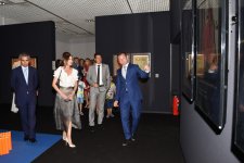 Azerbaijan's first lady attends opening ceremony of  “Azerbaijani Carpets in Art” exhibition in Cannes