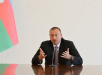 Президенту Ильхаму Алиеву вручена специальная награда Совета прессы Азербайджана за решительную позицию в защите национальных интересов страны (ФОТО)