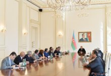 Президенту Ильхаму Алиеву вручена специальная награда Совета прессы Азербайджана за решительную позицию в защите национальных интересов страны (ФОТО)