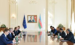 Президент Ильхам Алиев: Связи между Евросоюзом и Азербайджаном вступят в новый этап (ФОТО)