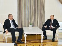 Президент Ильхам Алиев принял посла Израиля в связи с завершением его дипмиссии