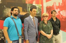 Азербайджанские актеры отметили День кино (ФОТО)