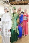 Азербайджанские платья очаровали гостей этнофестиваля в России (ФОТО)