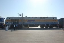 Баку принял первый поезд по Транскаспийскому транспортному маршруту  (ФОТО)