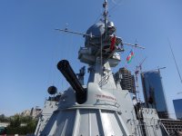 Дружественный визит российских военных кораблей в Азербайджан (ФОТОСЕССИЯ)