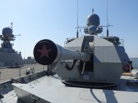 Дружественный визит российских военных кораблей в Азербайджан (ФОТОСЕССИЯ)