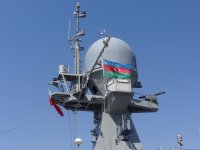 Дружественный визит российских военных кораблей в Азербайджан (ФОТОСЕССИЯ)