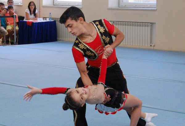 22nd acrobatic gymnastics championship starts in Baku (PHOTO)