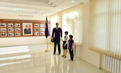 Azerbaijani president reviews Technical and Humanitarian Lyceum after repair