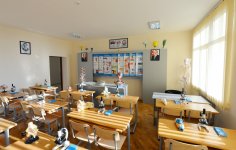 Azerbaijani president reviews Technical and Humanitarian Lyceum after repair