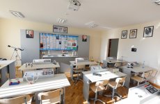 Azerbaijani president reviews Technical and Humanitarian Lyceum after repair