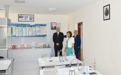 Azerbaijani president reviews Technical and Humanitarian Lyceum after repair